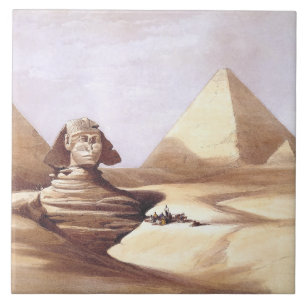 Azulejo La Gran Esfinge, Pirámides de Giza