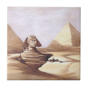 Azulejo La Gran Esfinge, Pirámides de Giza