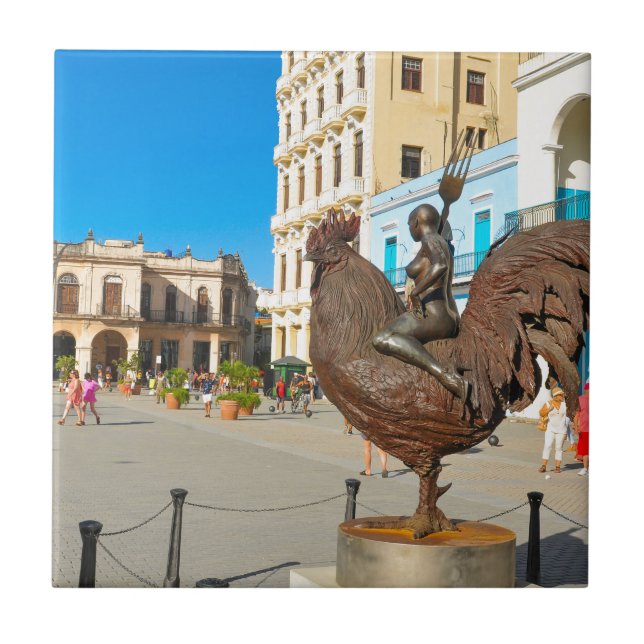 Azulejo La Habana, Cuba (Frente)
