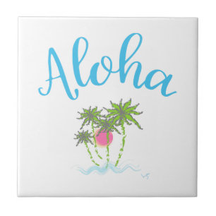 Azulejo La hawaiana vara verano hawaiano del estilo