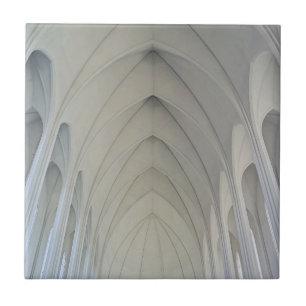 Azulejo La iglesia parroquial y los monumentos de Reikiavi