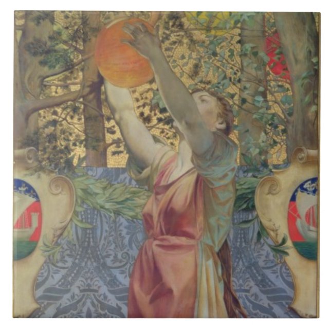 Azulejo La iluminación para las celebraciones (Frente)