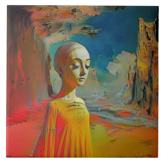 Azulejo La irrealidad de todo (Frente)