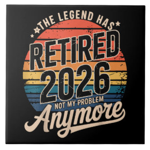 Azulejo La leyenda se retiró 2026 Ya no es mi problema