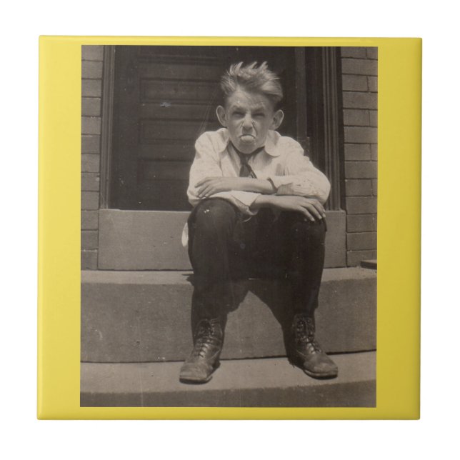 Azulejo la mala actitud (Frente)