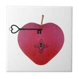 Azulejo La manzana del amor secreto