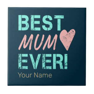 Azulejo La mejor Mamá que nunca fue el corazón de una madr