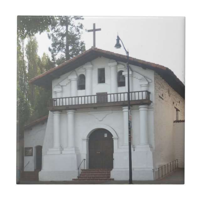 Azulejo La misión dolores de San Francisco (Frente)