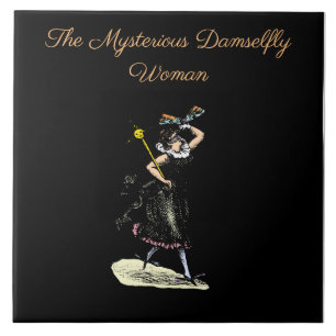Azulejo La mujer mágica de la mosca