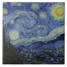 La noche estrellada (Vincent van Gogh) (arte famos