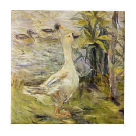 Azulejo La oca (de Berthe Morisot)