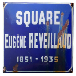 Azulejo La plaza francesa.