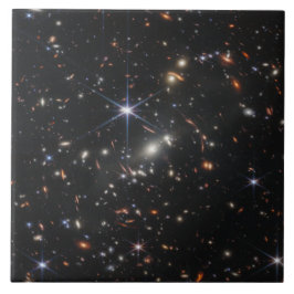 Azulejo La primera visión profunda de campo del universo d