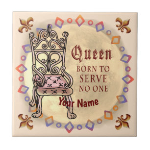 Azulejo La Reina no sirve a nadie