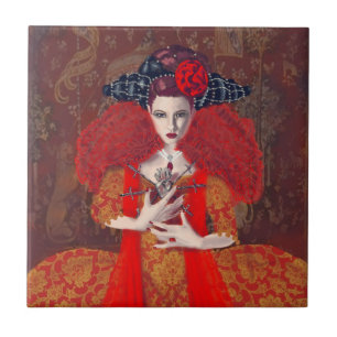 Azulejo La Reina Roja.