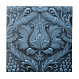 Azulejo La reproducción azul de la imitación en Victoria