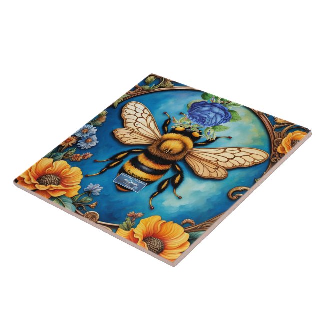 Azulejo (La Rosa) RFPMDesigns ©️2024 (Lado)