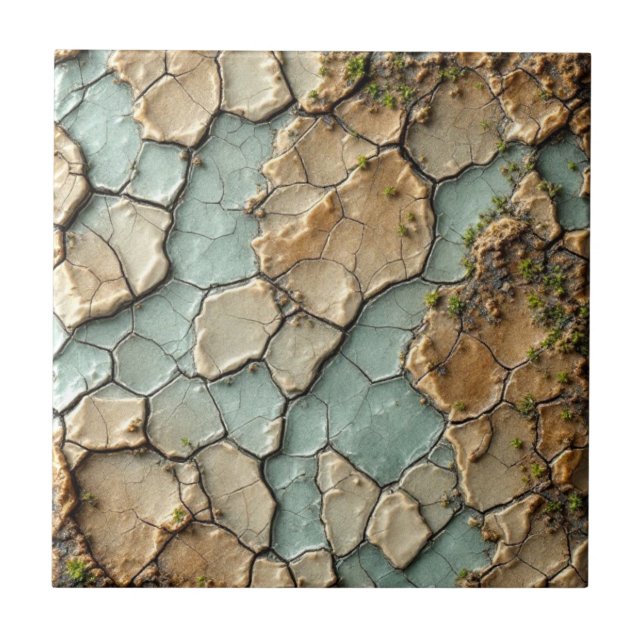 Azulejo La serenidad por dispersión (Frente)