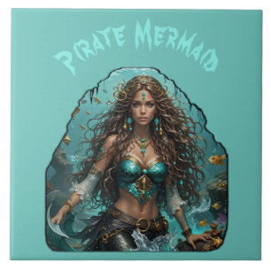 Azulejo La sirena pirata Lady Thunder_Cove