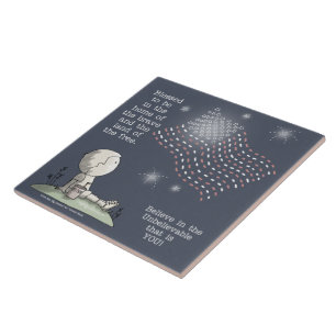 Azulejo La tierra de los libres