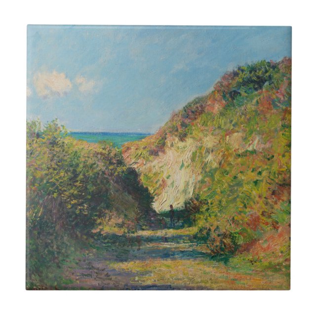 Azulejo La trayectoria hundida el | 1882 (Frente)