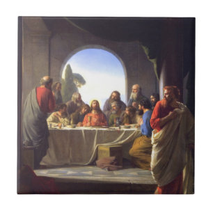Azulejo La última cena - Carl Bloch