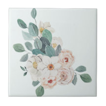La vegetación floral blanca