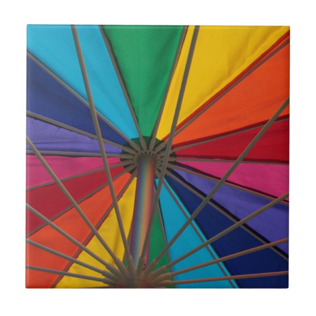 Azulejo ¡La vida es mejor en la playa! (Frente)