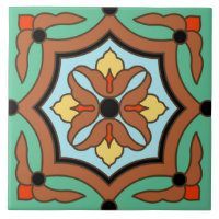 La vieja isla catalana de Wrigley Tile de los años