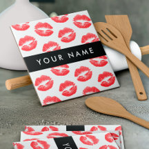 Labios rojos, besos, pintalabios, tu nombre, perso