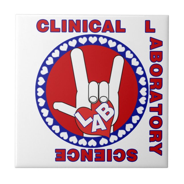 AZULEJO LABORATORIO LOVE ASL - CIENTÍFICO LABORATORIO (Frente)