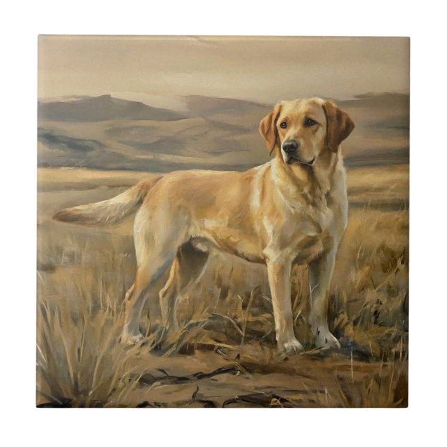 Azulejo Labrador Retriever (Frente)