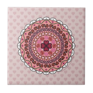 Azulejo Lacy El día de San Valentín Tile