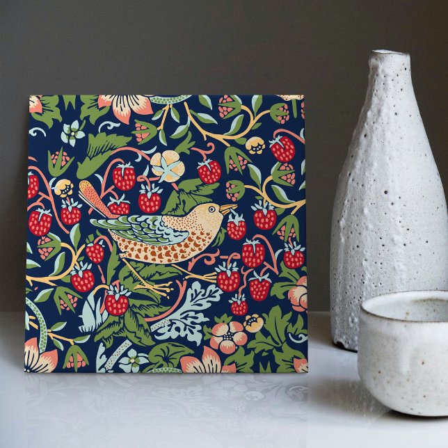 Azulejo Ladrón de Fresa de William Morris (Subido por el creador)