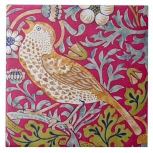 Azulejo Ladrón de fresa, William Morris