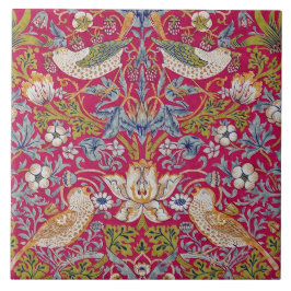 Azulejo Ladrón de fresa, William Morris