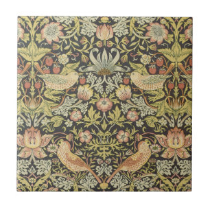 Azulejo Ladrones de Fresas por William Morris, Arte Antigu