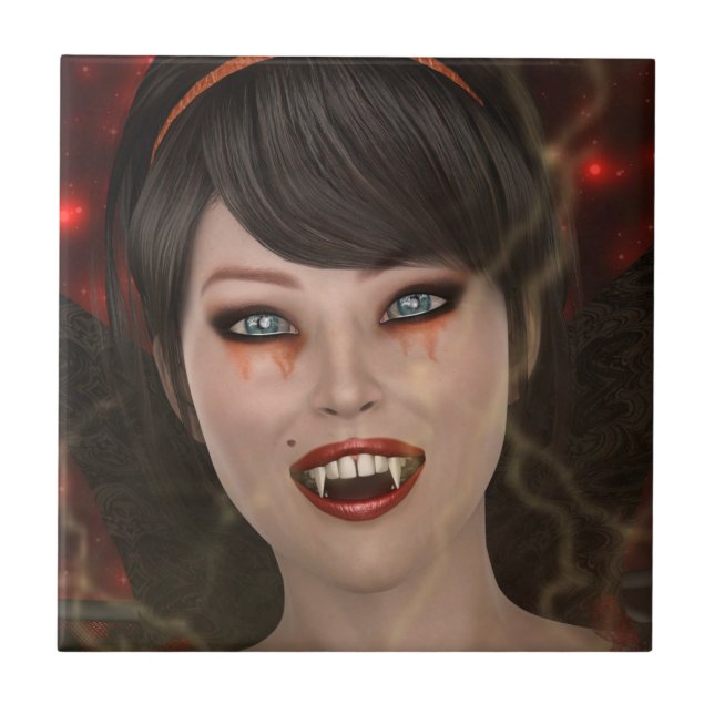 Azulejo Lady Vamp (Frente)