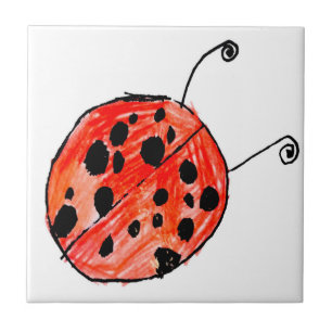 Azulejo Ladybug