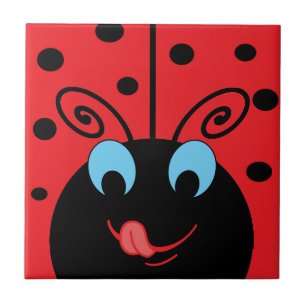 Azulejo Ladybug