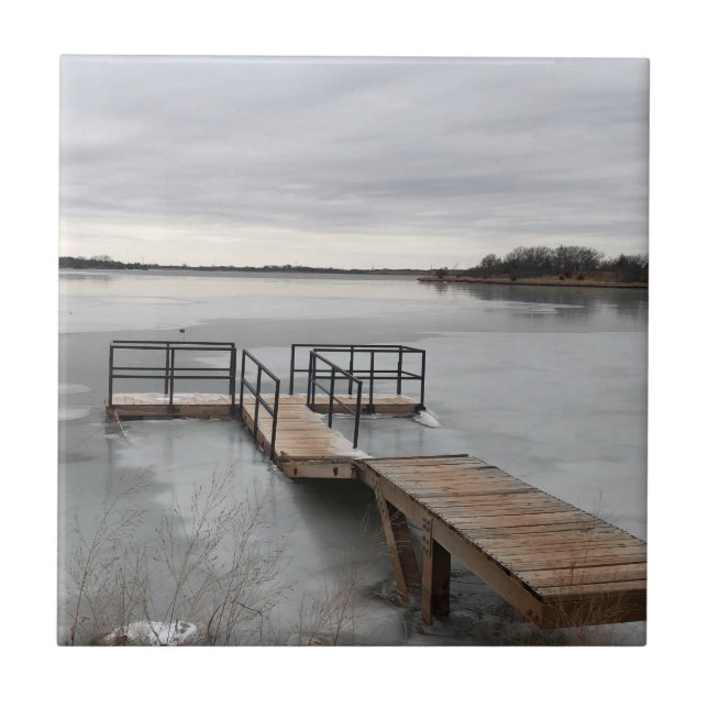 Azulejo Lago congelado (Frente)