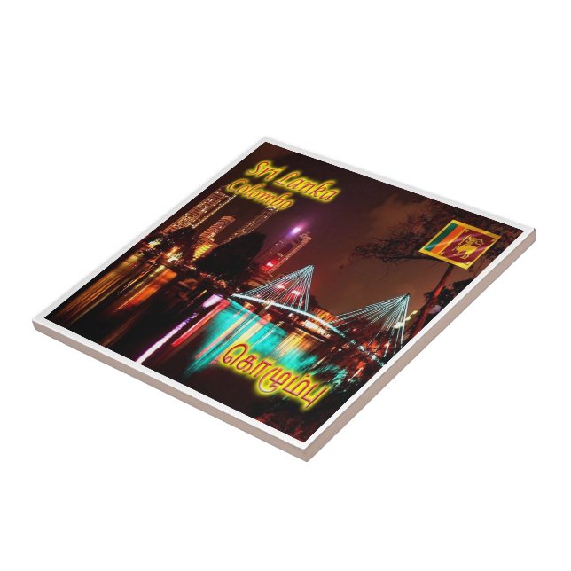 Azulejo LAGO DE BEIRA zLK013, Colombo, Sri Lanka, (Lado)