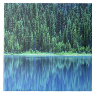 Azulejo Lago Esmeralda, Yoho NP, BC, Canadá
