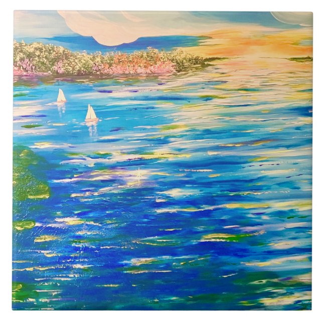 Azulejo Lago Indio (Frente)