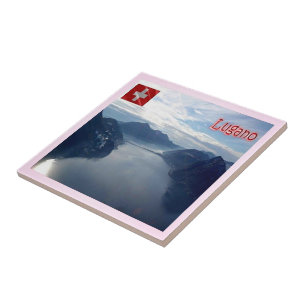 Azulejo Lago LUGANO zCH028 - Suiza -