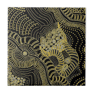 Azulejo Lágrimas a través de la línea de puntos - Gráfico 