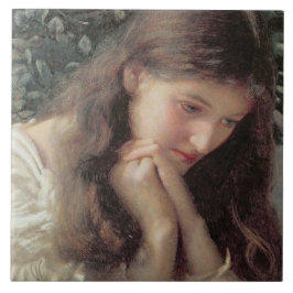 Azulejo Lágrimas de ralentí (bella mujer llorando)