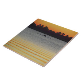 Azulejo Lake Wendouree Calm Before Nightfall