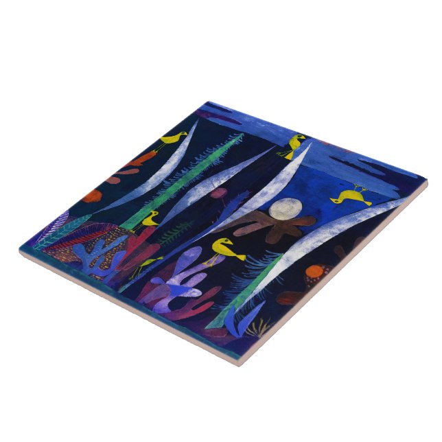 Azulejo Landscape with Yellow Birds, Paul Klee (Lado)