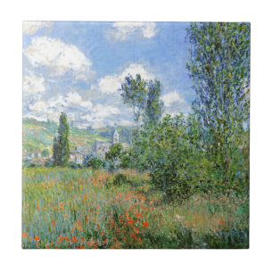 Azulejo Lane in the Poppy Fields - Claude Monet
